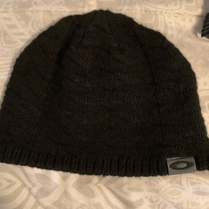 Oakley black beanie